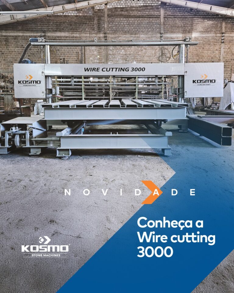 WIRE-CUTTING-3000 ma´quina de cortes de pedras para marmorarias